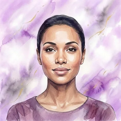 Watercolor illustration representing JUVÉDERM® dermal filler treatment